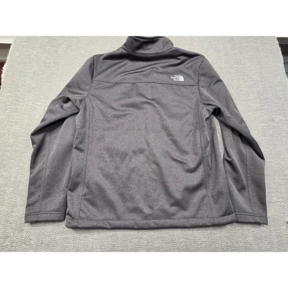 The North Face WindWall Softshell Jacket Mens Large Grey Atomic AI‎ Full Zip L